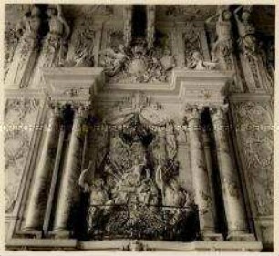 Brühl im Rheinland, Schloß, Treppenhaus (Detail)