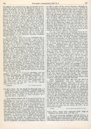283-284 [Rezension] Eusebius Caesariensis, Die Chronik des Hieronymus
