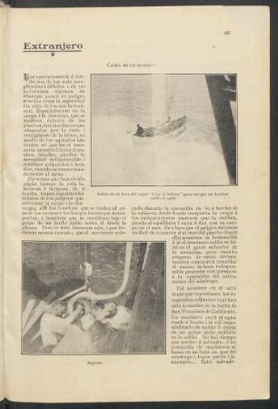 Extranjero : Caída de un hombre