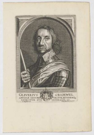 Bildnis des Oliverus Cromwel
