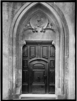 Kloster Lichtental Klosterkirche Portal der Nordseite des Ostchores (um 1300)