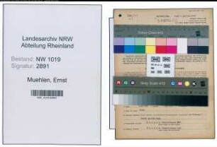 Entnazifizierung Ernst Muehlen , geb. 24.06.1903 (Gastwirt)