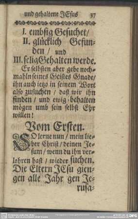 Vom Ersten