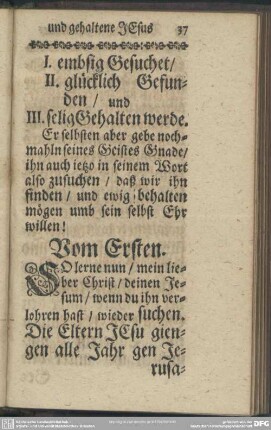 Vom Ersten