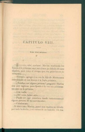 Capítulo VIII. - Las dos zorras.