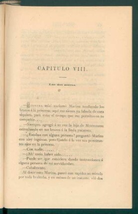 Capítulo VIII. - Las dos zorras.