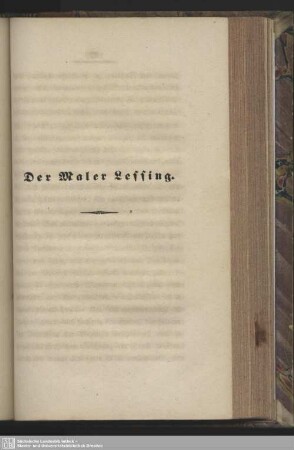 Der Maler Lessing
