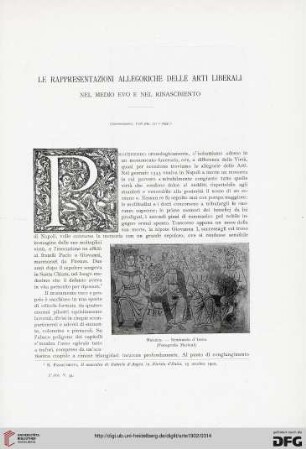 5: Le rappresentazioni allegoriche delle arti liberali nel medio evo e nel rinascimento, [3]