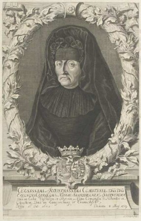 Bildnis der Eleonora Clara de Nassau
