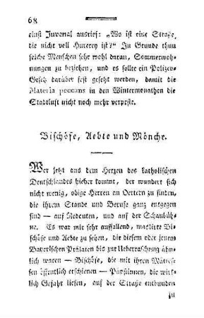 Bischöfe, Aebte und Mönche