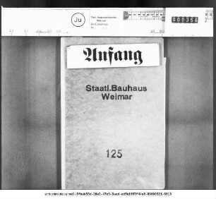 Zuweisung von Wohnraum an Meister, Angestellte und Studierende des Bauhauses