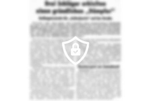 Drei Schläger erhielten einen gründlichen "Dämpfer"