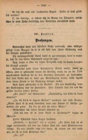 347. Kapitel. Drohungen