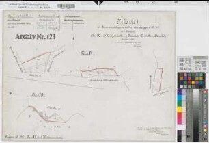 Meschede Land (Meschede), Löllinghausen (Meschede), Zusammenlegung Heggen, Urkarte I Meschede-Land Flur 9;11