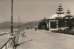 Bordighera. Strandpromenade