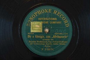 Dir o Königin : aus "Afrikanerin" / [G. Meyerbeer]