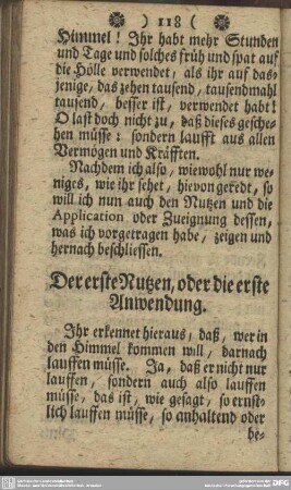 VI. Der Gebrauch und Nutzen