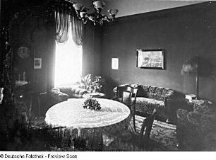 Wohnzimmer in einer Villa