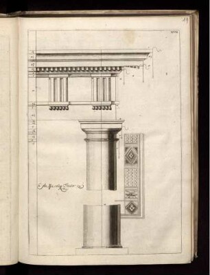 Illustration XVII: An Marcellus Theater zu Rom
