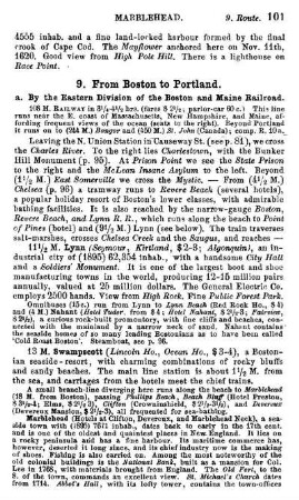 By the Eastern Division of the Boston and Maine Railroad