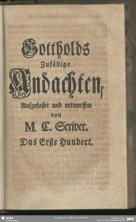 Das Erste Hundert