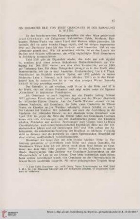 Ein signiertes Bild von Josef Grandauer in der Sammlung R. Wittig