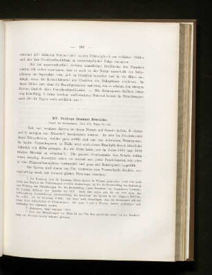 XV. Ustilago Crameri Körnicke