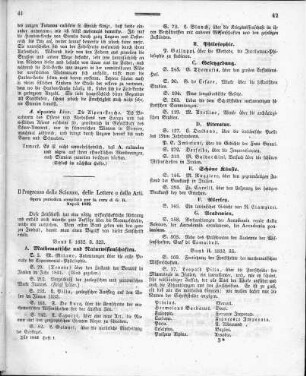 Il Progresso delle Scienze, delle Lettere e delle Arti / opera periodica compilata per la cura di G[iuseppe] R[icciardi]. - Napoli. - Band I-XXVII, 1832-1840