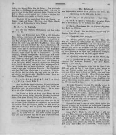 The Edinburgh new Philosophical Journal / by R[obert] Jameson. - vol. XVI-XX, 1833-1836