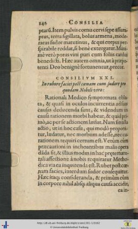 Cons. XXI - XXVIII.