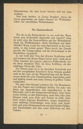 Der Zusammenbruch