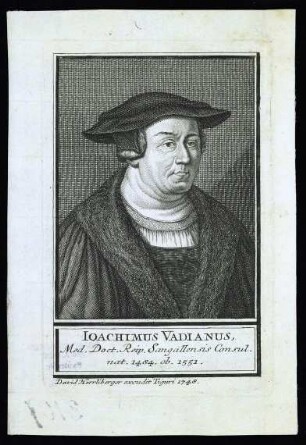 Vadianus, Joachim