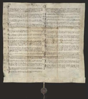Die Gesetze und Rechte der Stadt Sigmaringen (Reinschrift ohne Datum, Aussteller und Siegelankündigung; Text in 2 Kolumnen, die Anfangsbuchstaben der einzelnen Artikel initial gestaltet; die einzelnen Artikel [etwas später?] mit römischen Zahlen nummeriert) 1. Maß und Gewicht; Bestrafung von Falschmünzern 2. Freventliches Nachfolgen 3. Hehlerei 4. Klage eines Bürgers bei einem Herrn oder Vogt unter Übergehung von Schultheiß und Rat 5. Verklagung von Bürgern vor fremdem Gericht 6. Aufgabe des Bürgerrechts durch Ausbürger 7. Gerichtlicher Instanzenweg (Appellation) 8. Verbergen von Gut wegen Gült und Schuld 9. Schlaghändel 10. Frevel mit Wort oder Tat 11. Behandlung der Frau bei Verlust des Gutes durch den Mann 12. Freventliche Zornausbrüche oder Scheltworte 13. Freventliche Angriffe 14. Auseinandersetzungen außerhalb der Stadt, wenn jemand vom Rat ausgeschickt wird 15. Krieg in der Stadt, der aus der Stadt gezogen wird 16. Schlichtung von Zerwürfnissen in der Stadt, die mit Glockengeläut oder Geschrei anheben 17. Stabreise 18. Erledigung von Sachen unter 8 Schilling Heller durch den Büttel 19. Verleumdung 20. Behandlung von Zerwürfnissen in der Stadt, die ohne Wissen des Schultheißen oder Büttels geschehen 21. Pfändung 22. Eheversprechen 23. Verkauf von fahrendem und liegendem Pfand 24. Fälschung eines Eides 25. Fälschung gegenüber dem Gericht 26. Eigentumsrecht an gekauftem Gut 27. Verstoß gegen gebotenen Frieden 28. Erbitten des Bürgerrechts (keine Vererbung durch die Eltern) 29. Verschweigen des Bürgerrechts zur Unterlassung bürgerlicher Pflichten 30. Schuldbürgschaft
