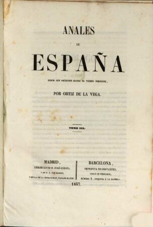 Anales de Espanã : desde sus orígenes hasta el tiempo presente, 3