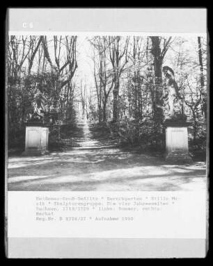 Skulpturengruppe: Die vier Jahreszeiten