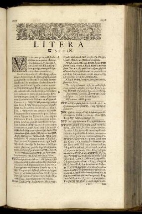 Litera [...] Schin.
