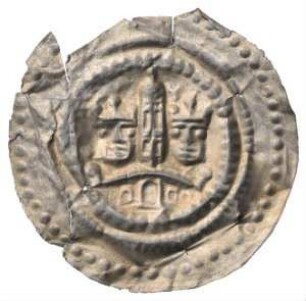 Fundmünze, Brakteat, um 1275
