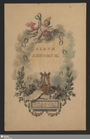 Stammbuch des Dirigenten August Julius Ferdinand Böhme - Mscr.Dresd.App.1912