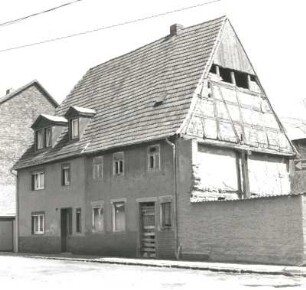 Pegau, Neugasse 37/39. Wohnhäuser (um 1820 beg.). Straßenansicht