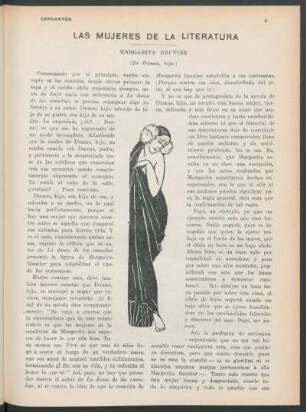 Las mujeres de la literatura - Margarita Gautier : (De Dumas, hijo.)