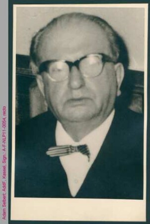 Porträt von Adam Selbert