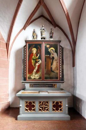 Geisenheimer Dreikönigsaltar — Verkündigung an Maria