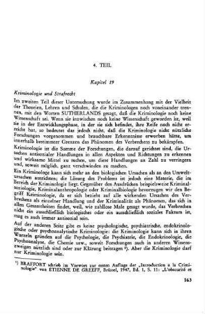 Kap. 19: Kriminologie und Strafrecht