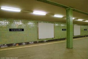 U-Bahnhof Grenzallee; Berlin, Neukölln
