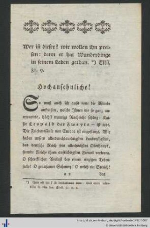Hochansehnliche!