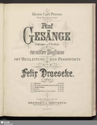 No. 5: Sturmgetrieben irrt mein Segel