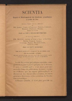 La spécificité cellulaire : ses conséquences en biologie générale
