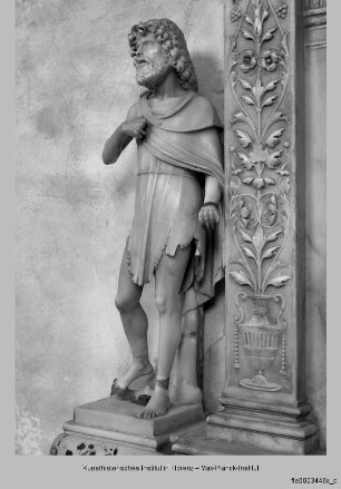 Johannes der Täufer - Tabernakel f. Blutreliquie, Det.: Joh. Täufer