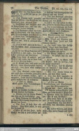 Der 113. Psalm
