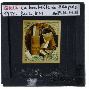 Gris, La bouteille de Banyuls